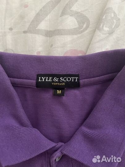 Поло мужское lyle scott