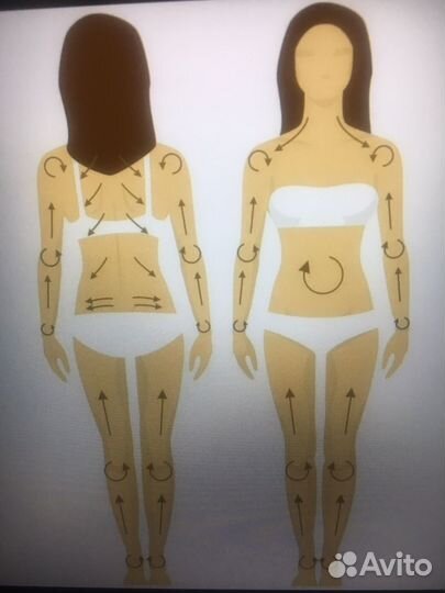 Щетка для сухого антицеллюлитного массажа