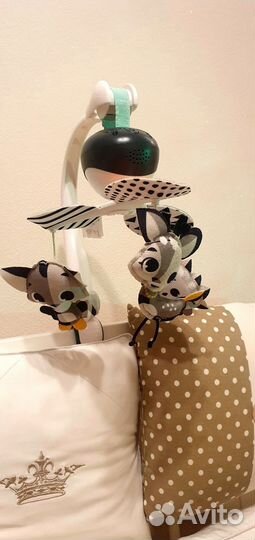 Мобиль в кроватку музыкальный