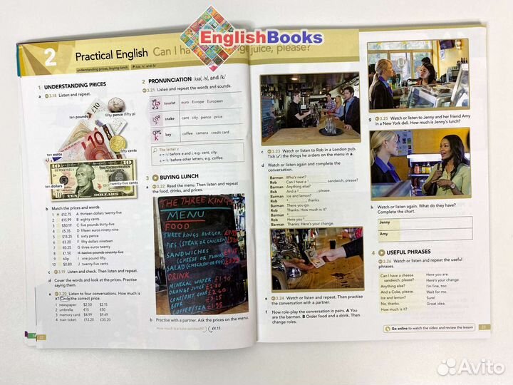 English file 4ed beginner комплект (sb,wb,cd) новы