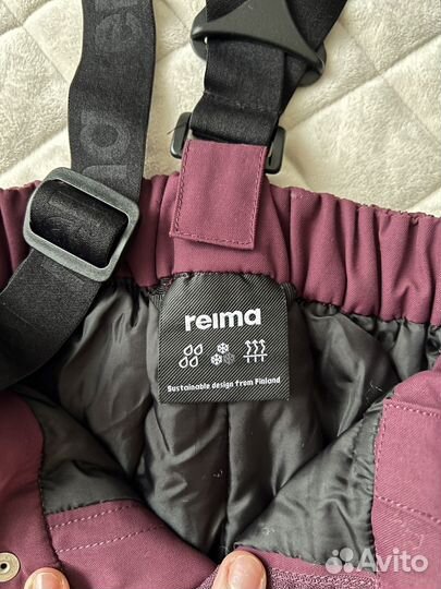 Зимние брюки для девочек 110