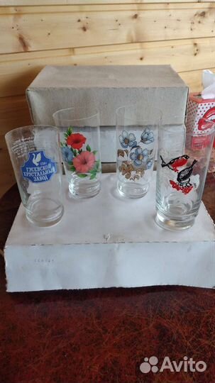 Бокалы разные