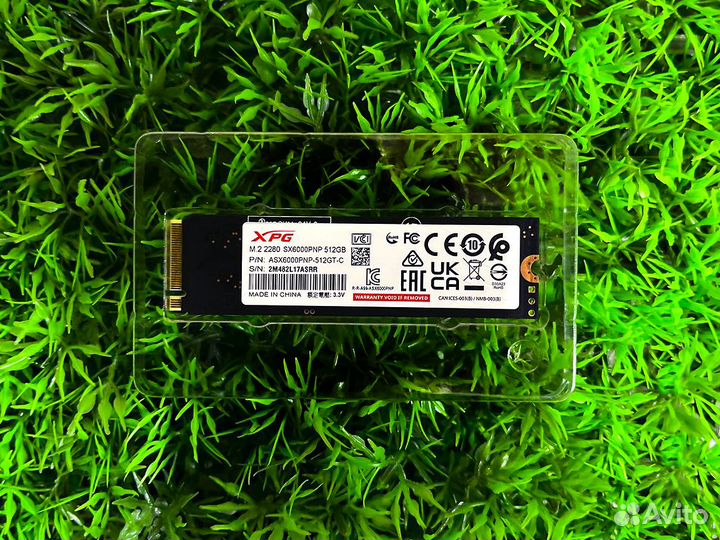 SSD накопитель XPG nvme 512Gb (Новый)