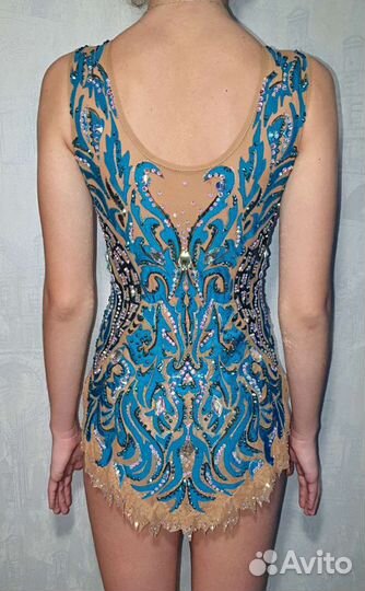 Купальник для художественной гимнастики 10-12лет