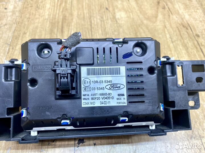 Дисплей информационный Ford Focus 3 2011-2019г