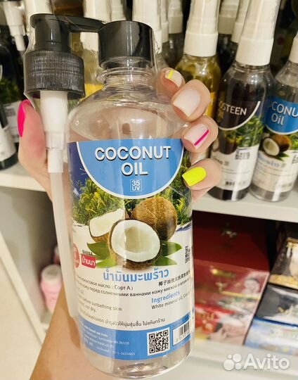 Кокосовое масло для тела Вanna Таиланд