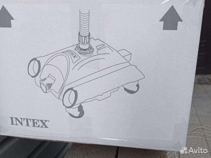 Автоматический пылесос для бассейна intex 28001