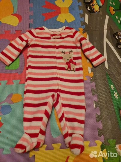 Флисовый комбинезон