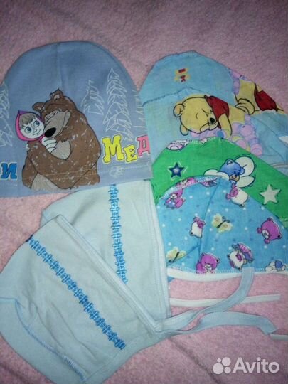 Шапочка и чепчики для новорожденного 28-38р-р