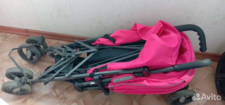 Прогулочная коляска трость бу