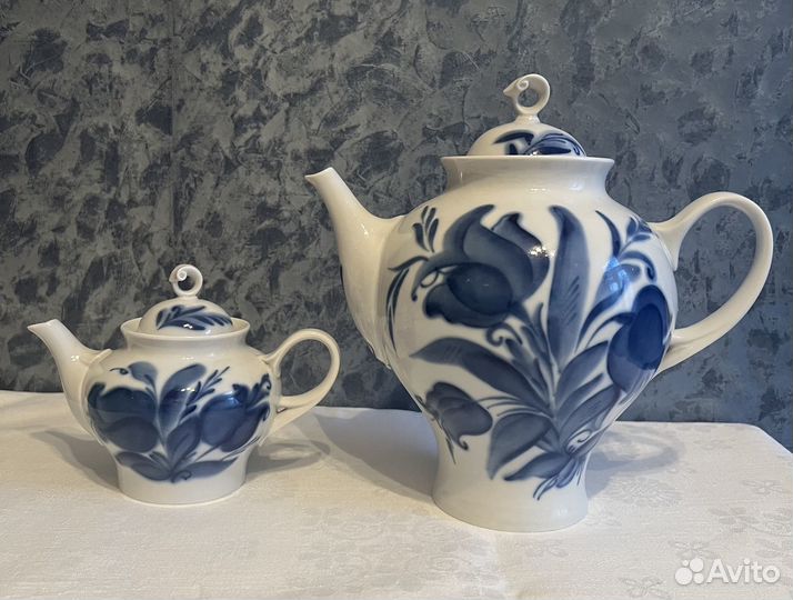 Чайники, доска, подстаканник лоз, СССР