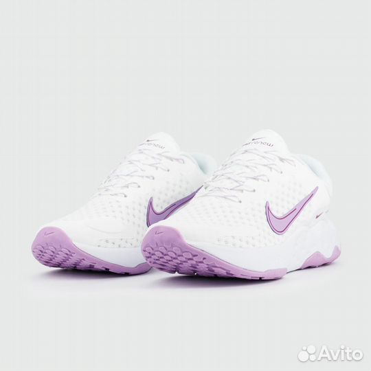 Кроссовки Nike Renew Ride 3 White Violet Wmns