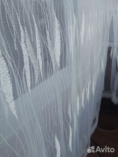 Комплект шторы и тюль бу