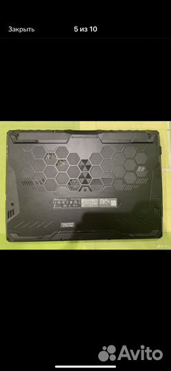 Игровой ноутбук asus Tuf Gaming A15