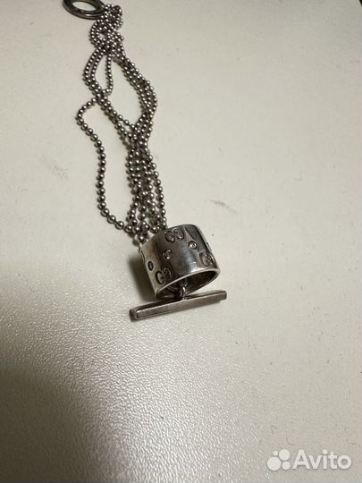 Браслет Gucci Silver Logo Rare Оригинал