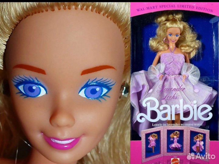 Барби lavender looks barbie 1989