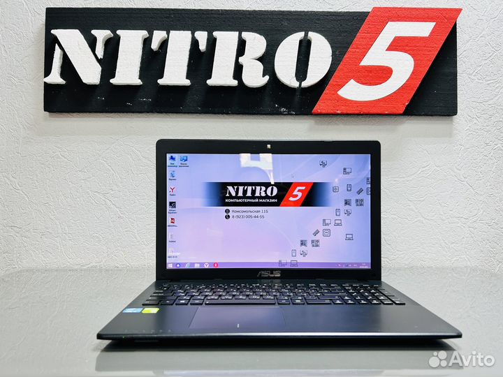 Мощный Ноутбук asus Core i5+GT 710M