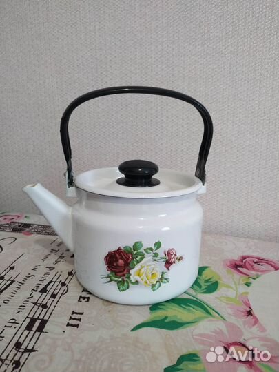 Чайник эмалированный