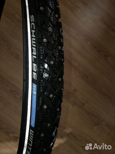 Покрышка зимняя шипованная schwalbe winter 700/35