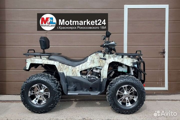 Квадроцикл Loncin 300cc Водянка, Лебедка 2WD