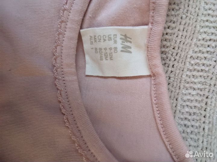 Платье для девочки hm, размер 80