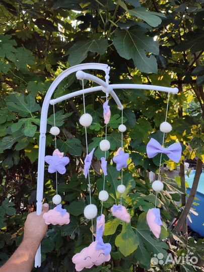 Мобиль из фетра