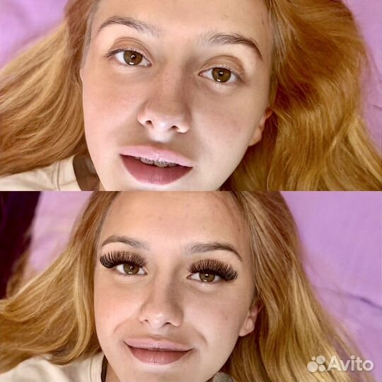 Наращивание ресниц, выезд на дом