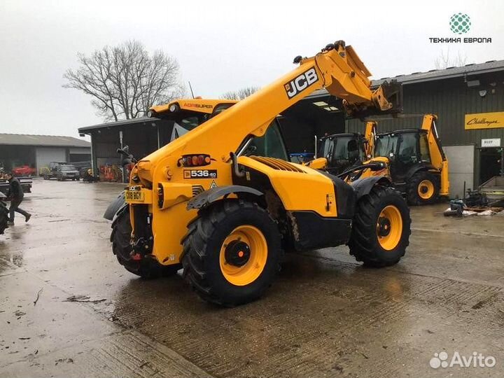 Телескопический погрузчик JCB 536-60 Agri Super, 2013
