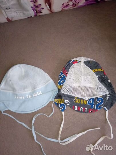 Летние шапки на малыша