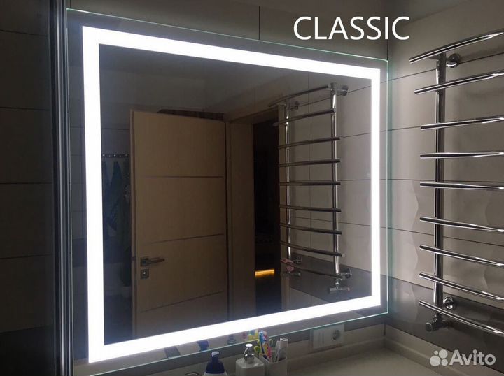 Зеркало с подсветкой на заказ