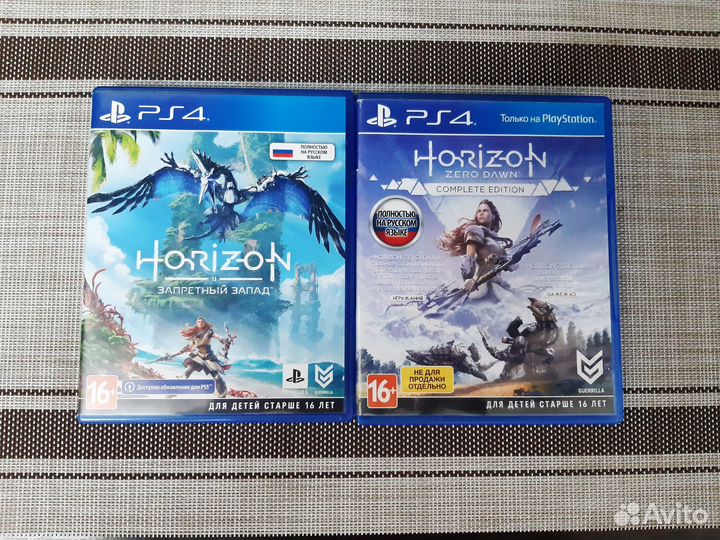 Horizon Zero Dawn и Horizon ll Ps4, Ps5