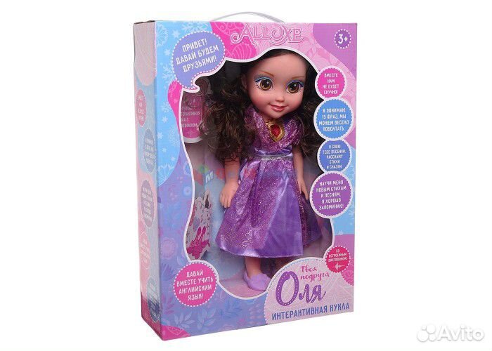 Кукла интерактивная Оля 15 фраз, сказки, песенки