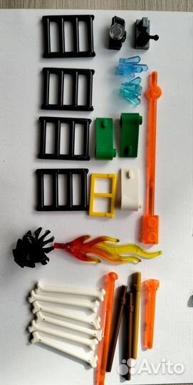 Lego детали, аксессуары поштучно