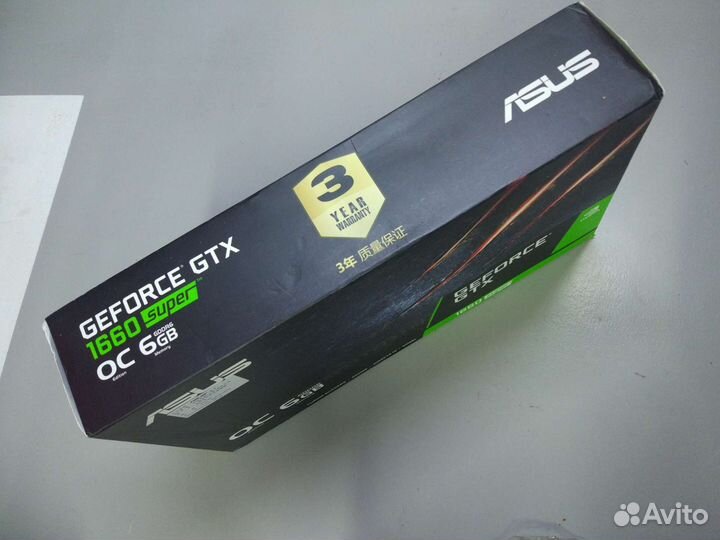 Видеокарта gtx 1660 Super 6gb asus