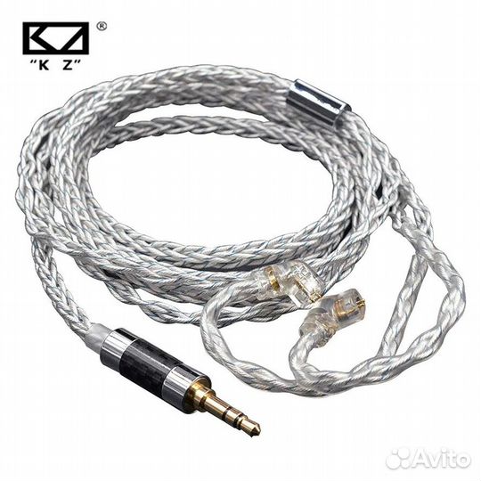 KZ upgrade cable C-Pin 0.75мм кабель для наушников