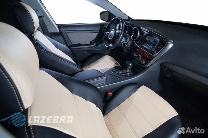 Чехлы из экокожи для KIA Optima