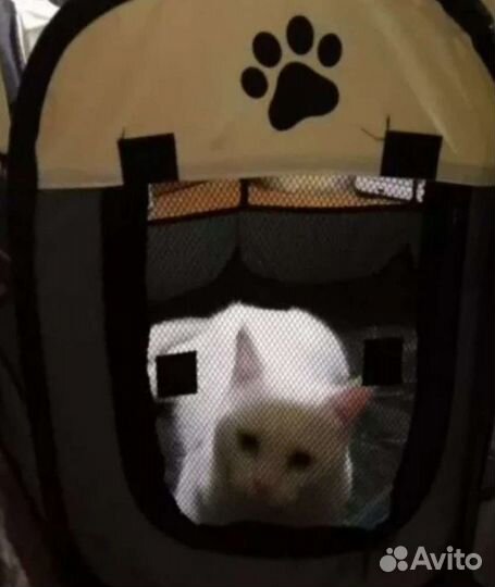 Вольер для кошек новый