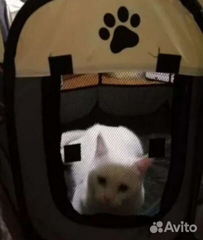 Вольер для кошек новый