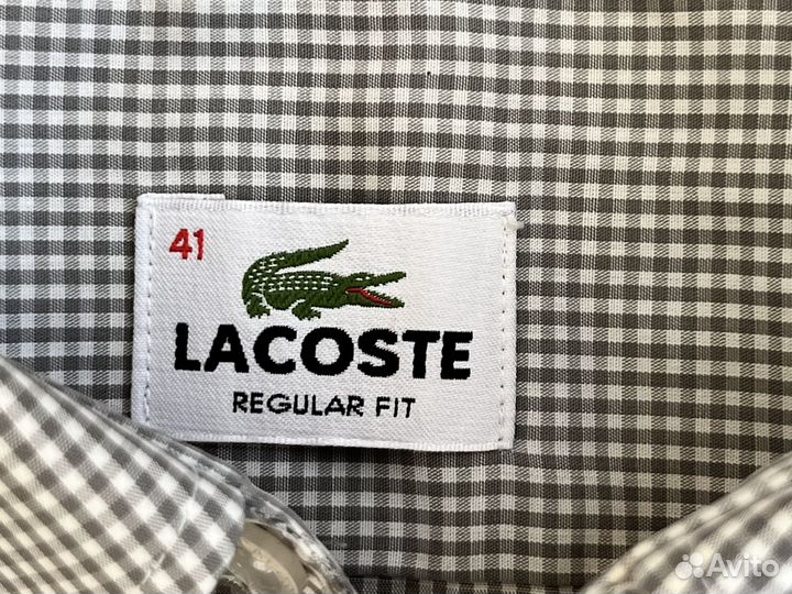 Lacoste M-L мужская рубашка