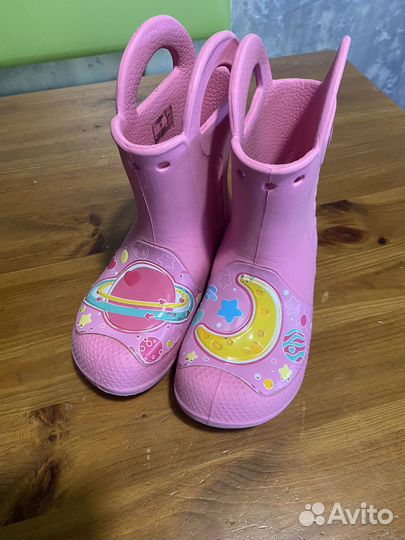 Резиновые сапоги crocs c10