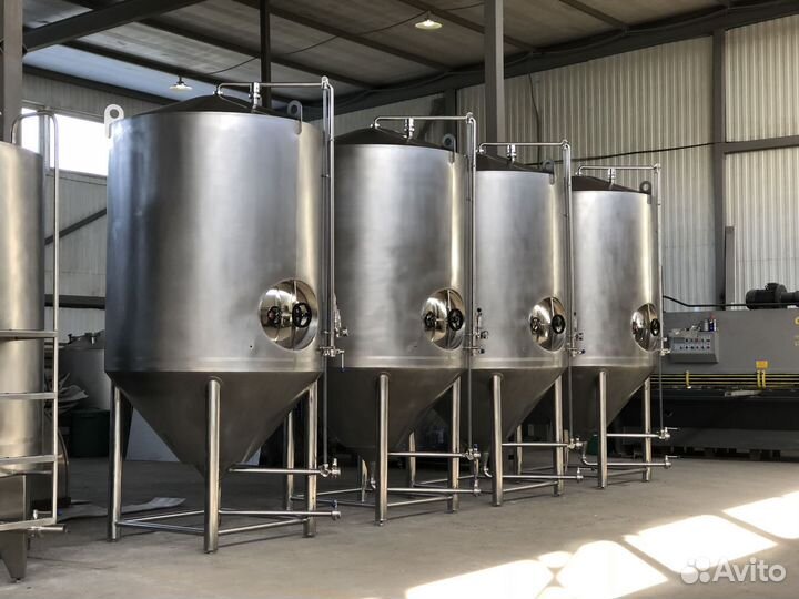 Цилиндро конический танк для пива, цкт пивзавод