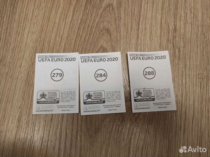 Футбольные Наклейки евро 2020