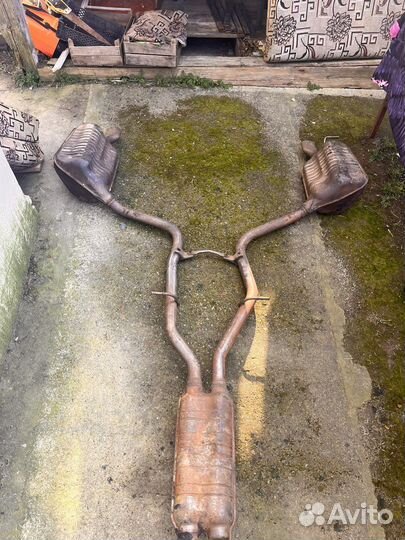 Выхлоп mercedes e w212 2014 год