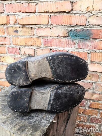 Хромовые сапоги 40 размера б/у