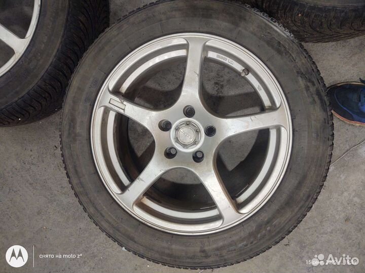 Колеса r17 axiac, резина BFGoodrich зима