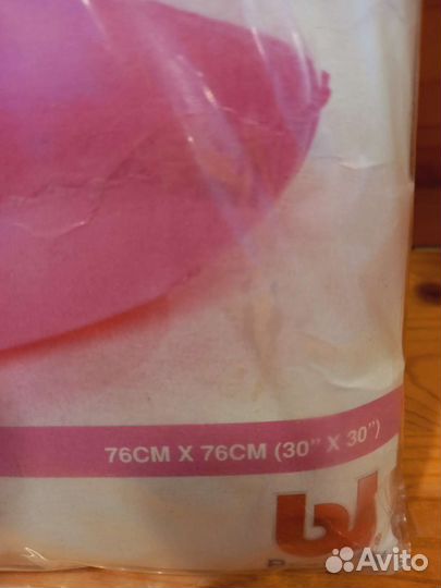 Детский прозрачный надувной стул