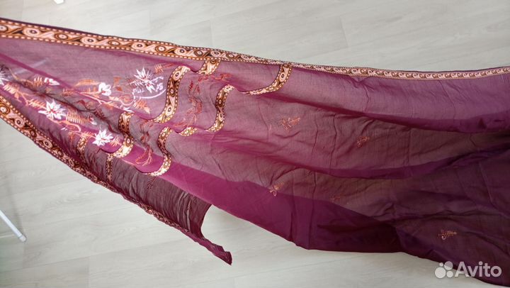 Индийское сари новое