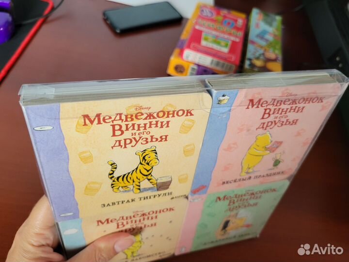 Комплект из 4х книг про Винни Пуха от Disney