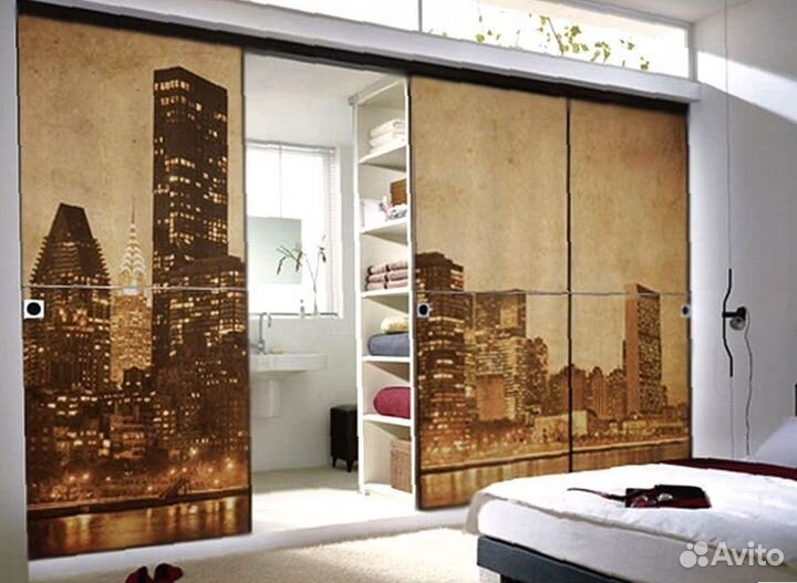 Фотопечать на стекле на кухню