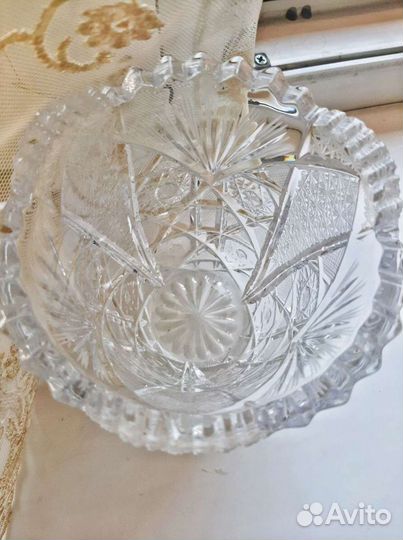 Ваза хрустальная СССР